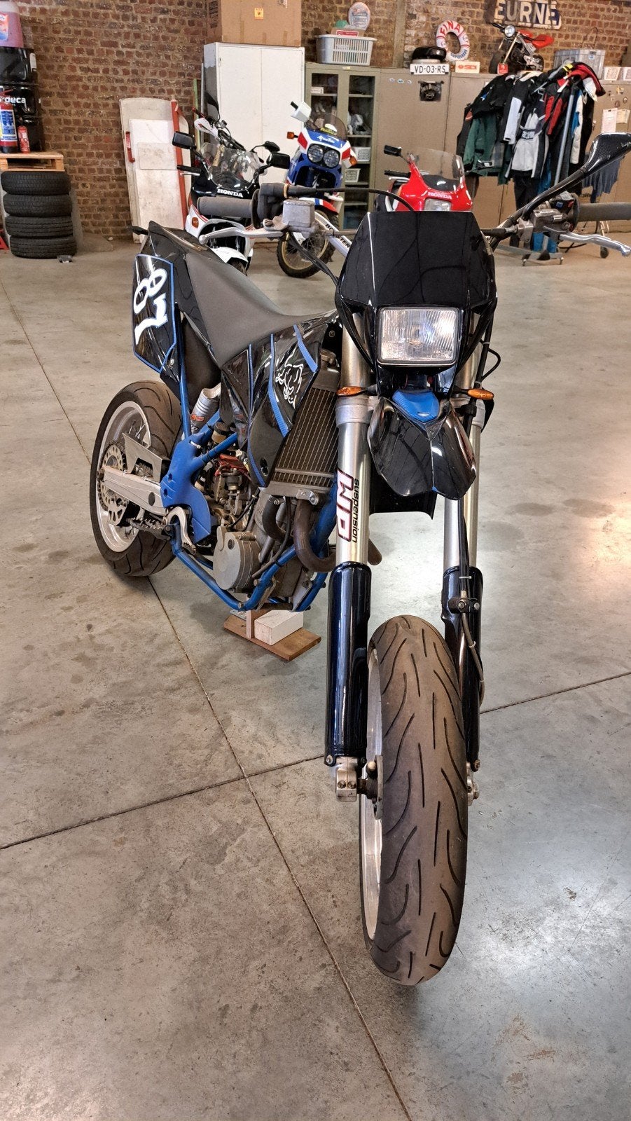 Husaberg FS650E, Motoren, Particulier, SuperMoto, 650 cc, 1 cilinder