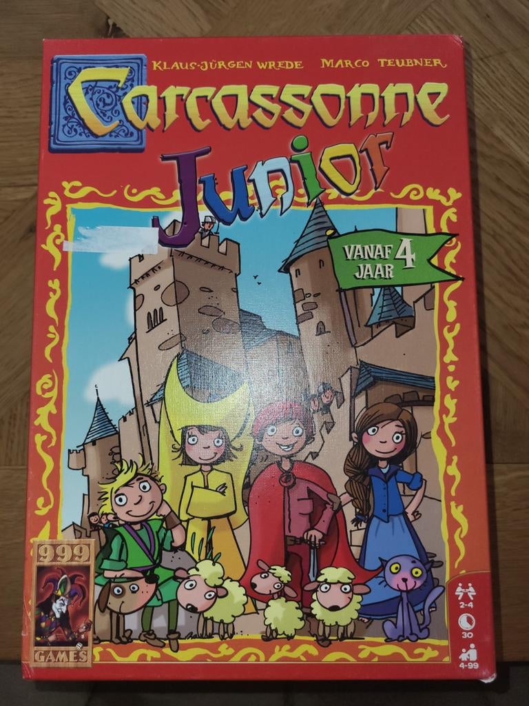 Carcassonne junior, Hobby en Vrije tijd, Ophalen of Verzenden