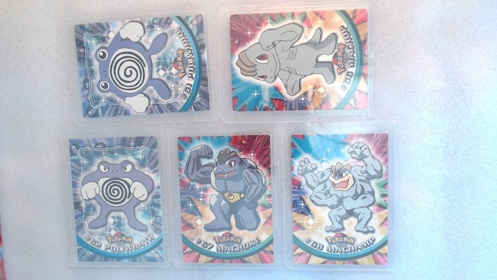 5 Topps kaarten Pokémon, Verzenden, Zo goed als nieuw, Meerdere kaarten