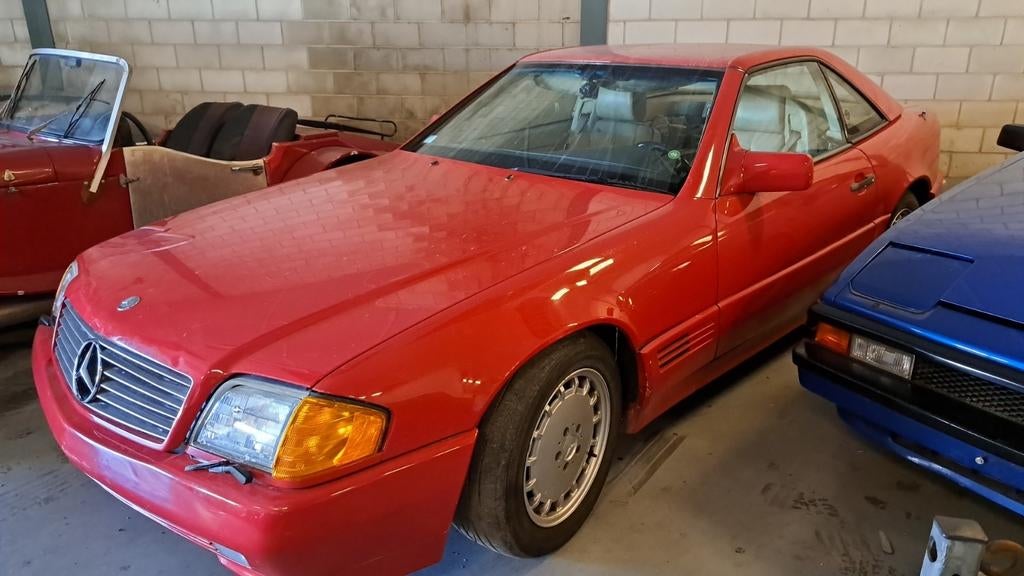 Goedkoopste Mercedes 500 sl van internet!oldtimer, Auto's, Automaat, Cabriolet, Mercedes-Benz, Particulier