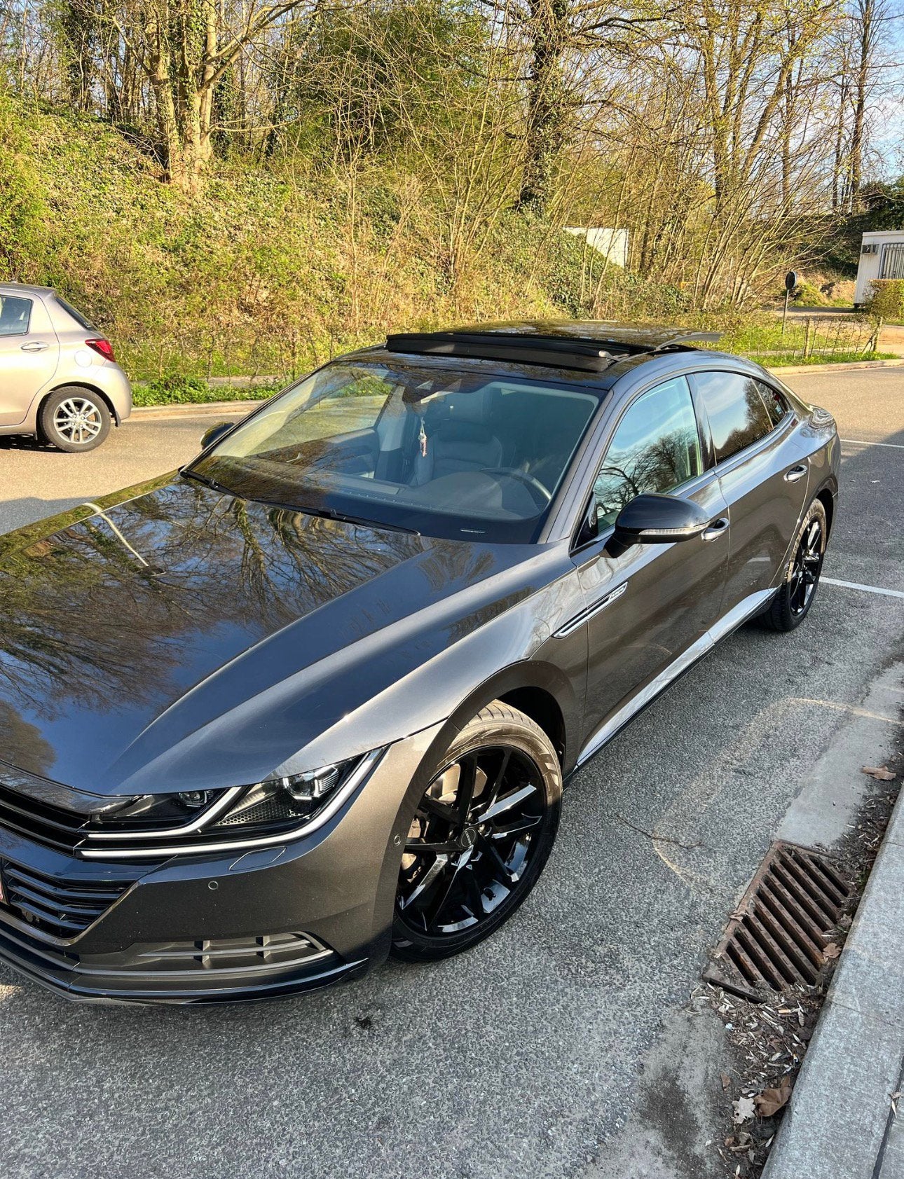 Volkswagen Arteon 1.5 TSI 150 ch — Option complète, Autos, Cuir, Autres couleurs, Noir, 5 portes