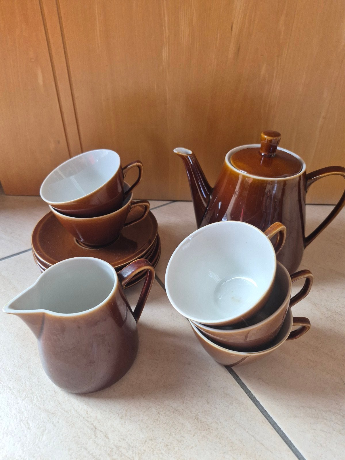 service à café et thé vintage Villeroy & Boch