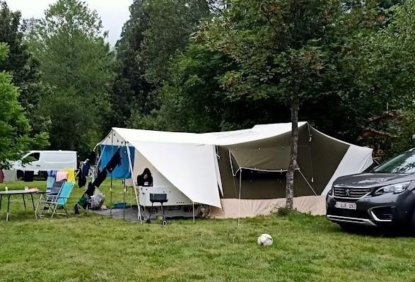Tente remorque Trigano Odyssee GL 2013 - 7 personnes, Plus de 6, Trigano, Présent, Vert