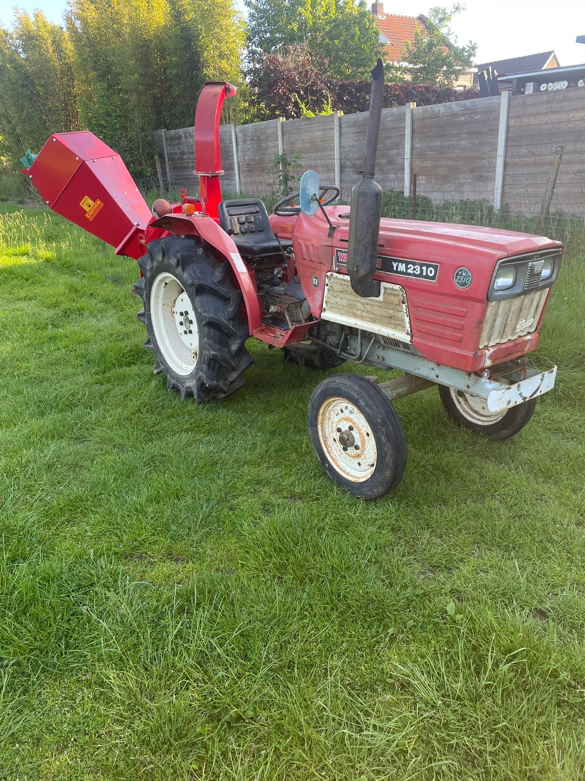 Mini-tracteur Yanmar 23 CV Power Shift, Enlèvement