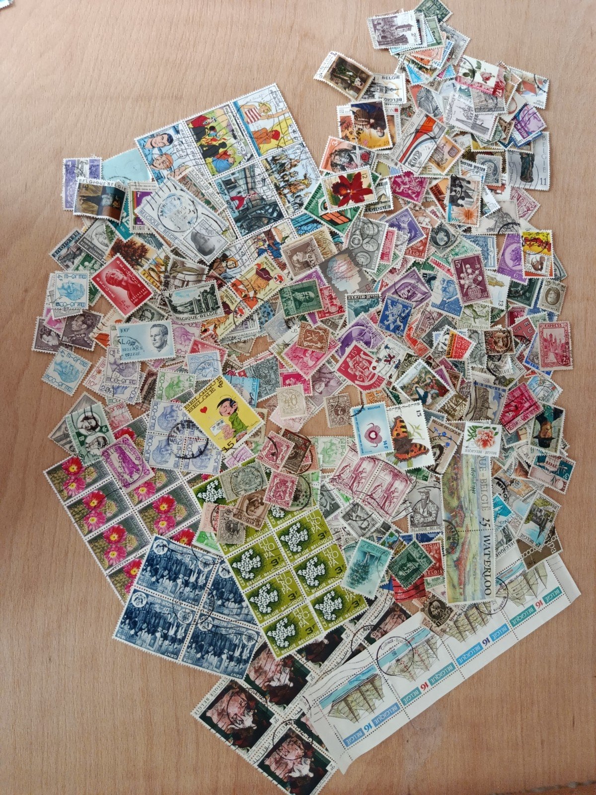 Postzegels België., Timbres & Monnaies, Timbres | Albums complets & Collections, Enlèvement ou Envoi