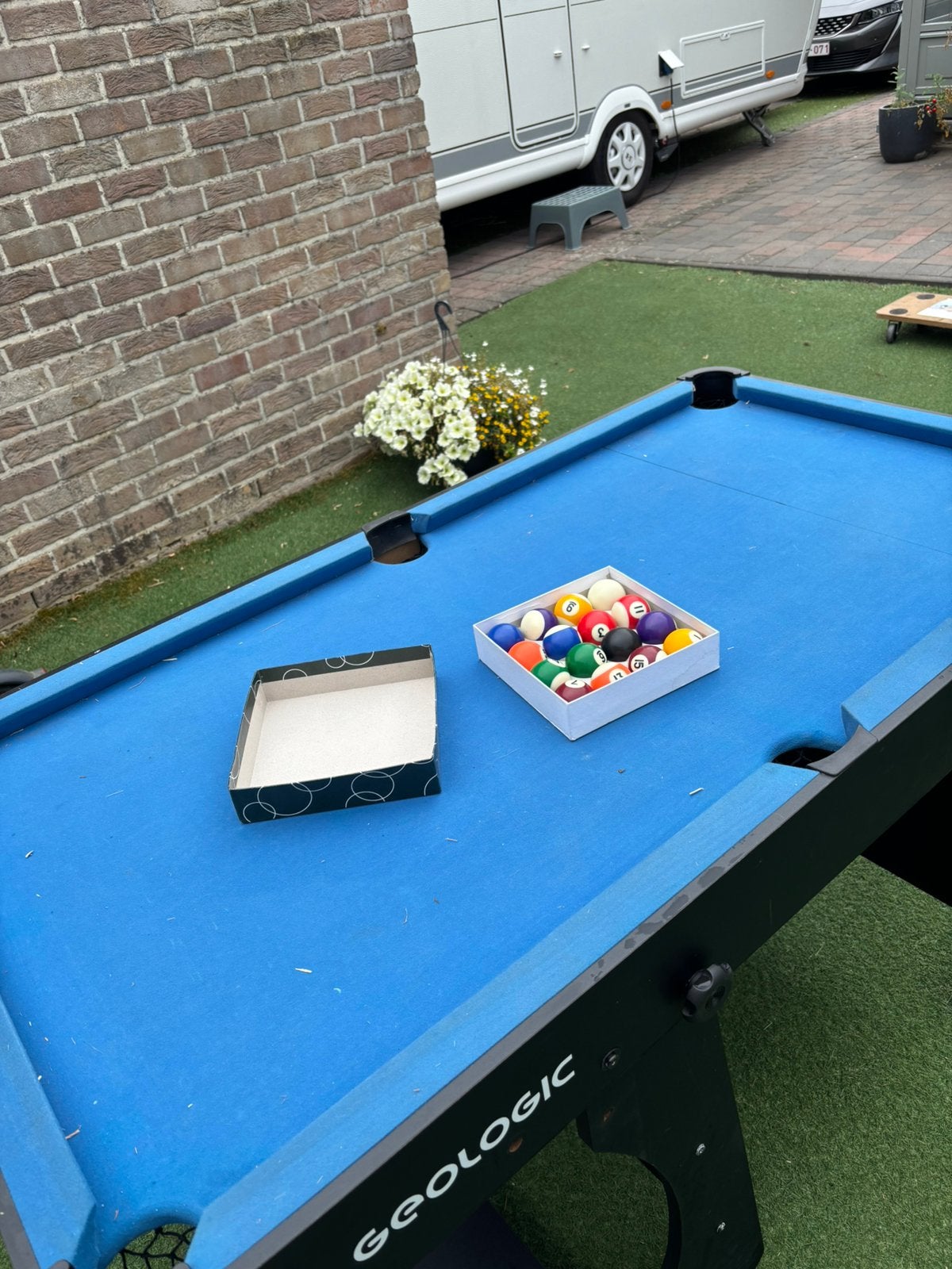 Biljardtafel 2,13m x 1.22m, Sport en Fitness, Ophalen, Zo goed als nieuw