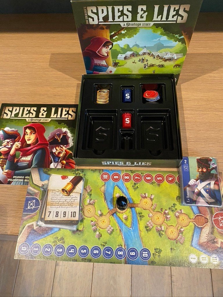 Schotten Totten & Herrlof & Spies lies, Hobby en Vrije tijd, Een of twee spelers, Ophalen of Verzenden, Zo goed als nieuw