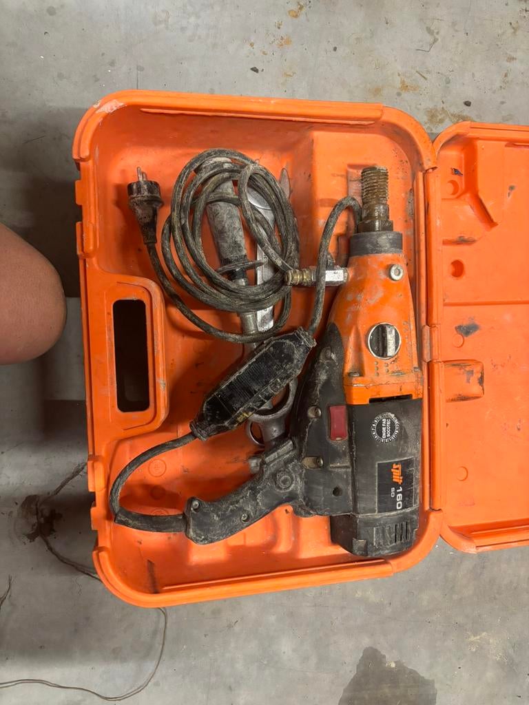 Spit sd160 diamantboormachine, Ophalen, Gebruikt