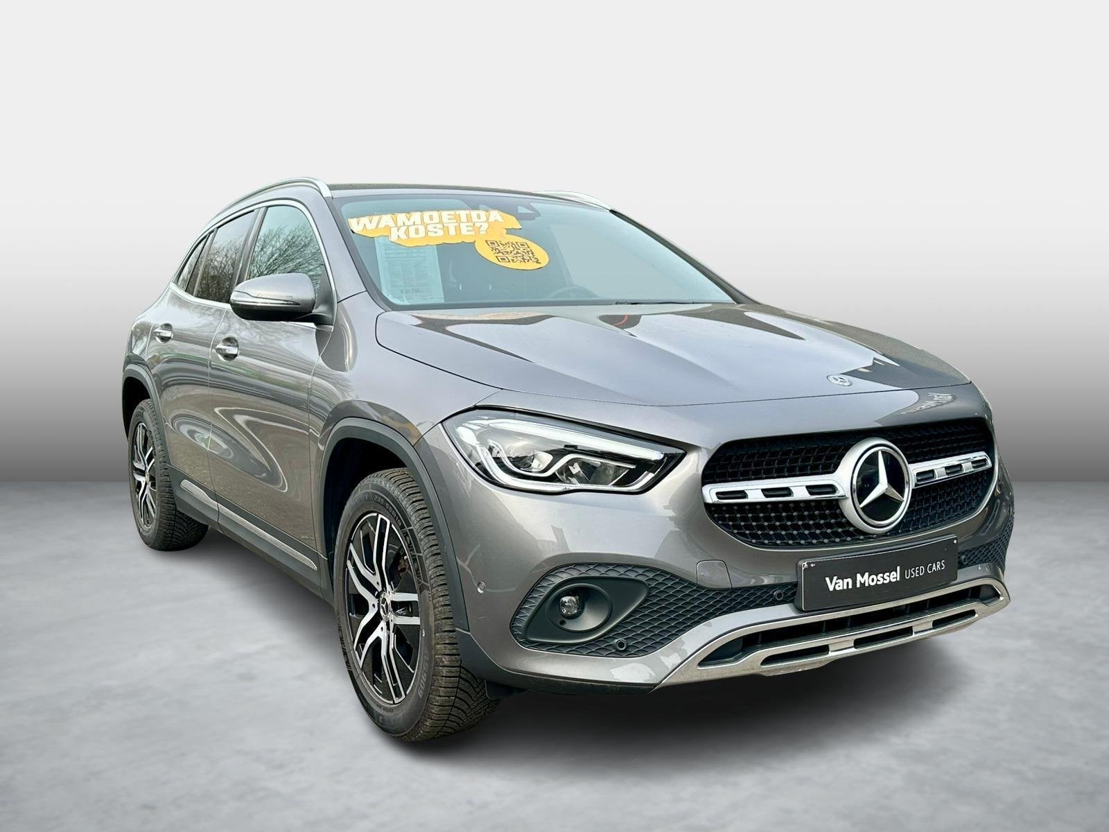 Mercedes-Benz GLA 200 Avantgarde (automatique), Autos, Mercedes-Benz, Argent ou Gris, Achat, 1800 kg, 129 g/km
