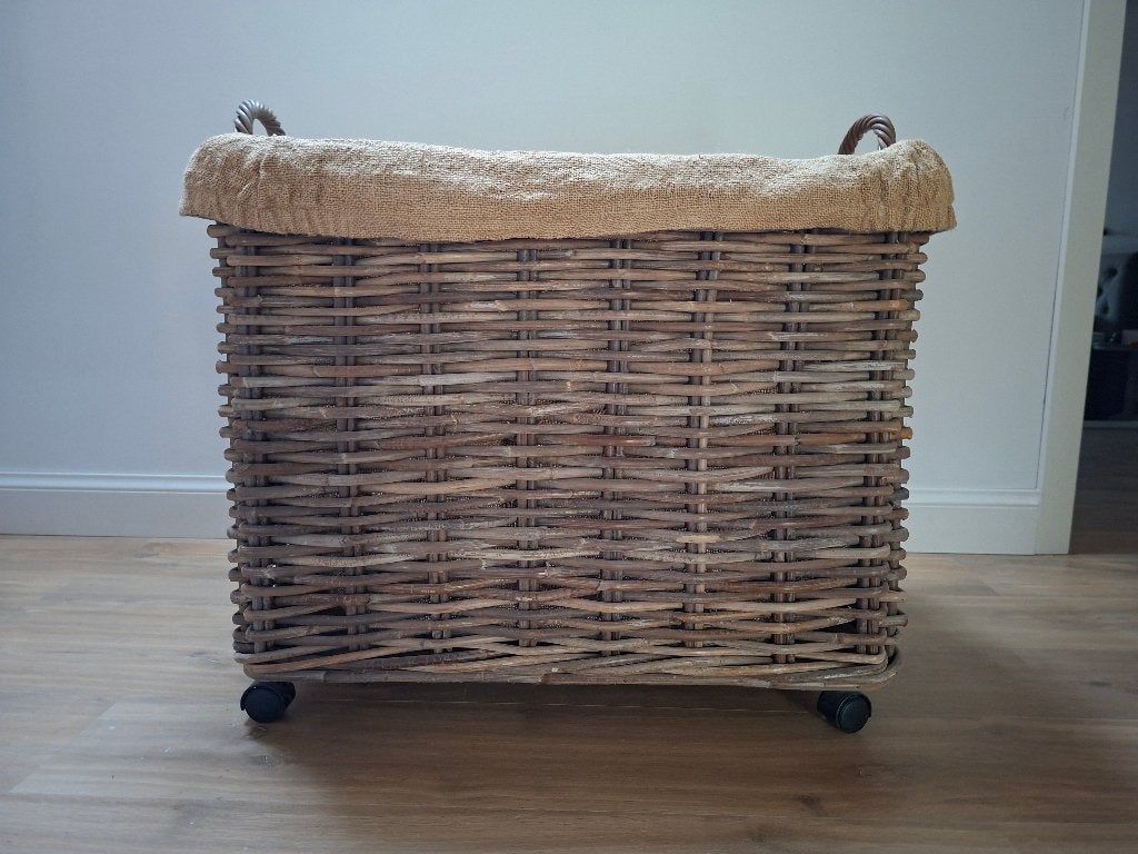 Houtmand met wieltjes en jute, Enlèvement, Comme neuf