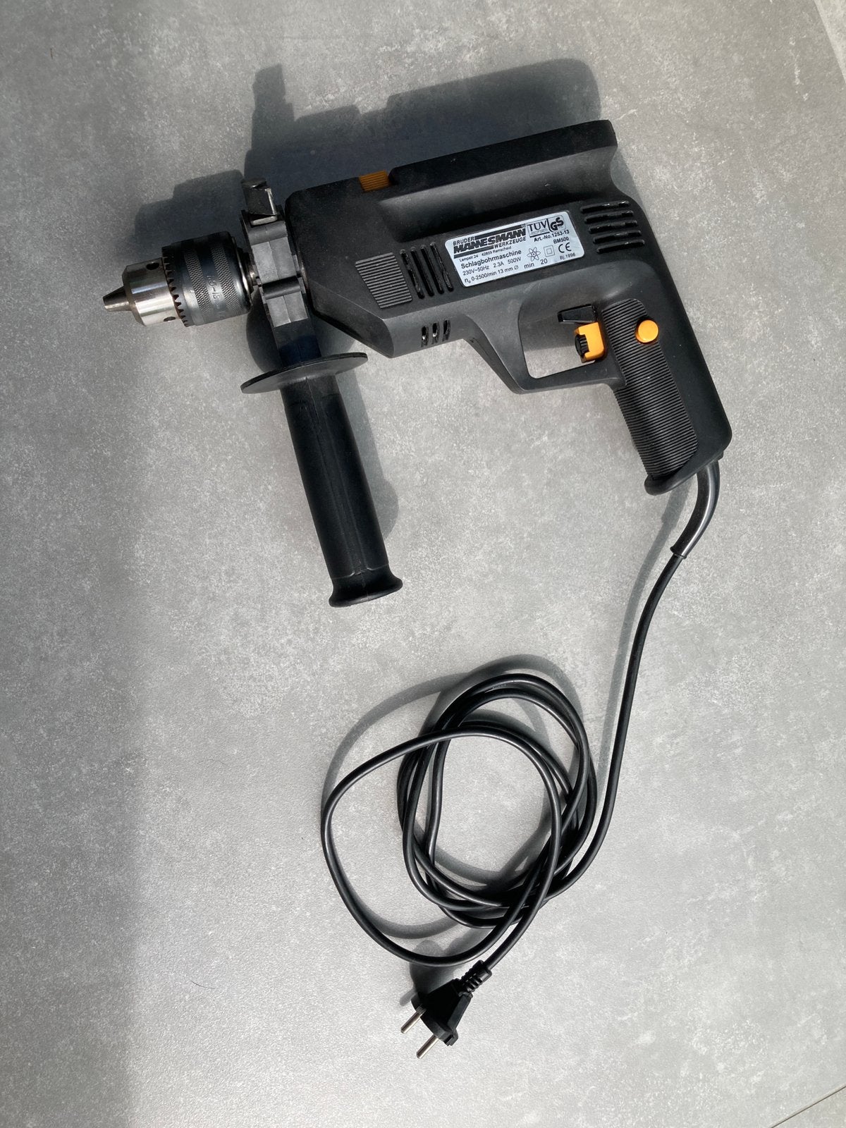 Boormachine - klopboormachine - Mannesmann, Boormachine, Ophalen of Verzenden, Zo goed als nieuw, Klopboormechanisme