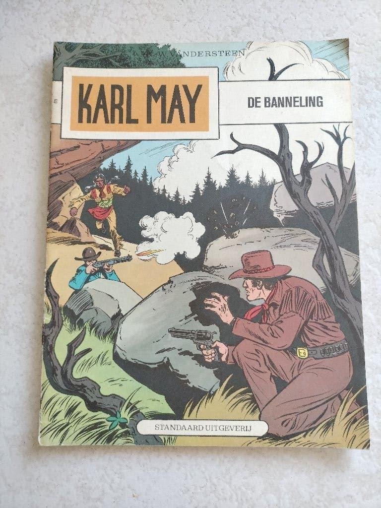 Strip Karl May 41 - De Banneling, Ophalen of Verzenden, Gelezen, Willy Vandersteen