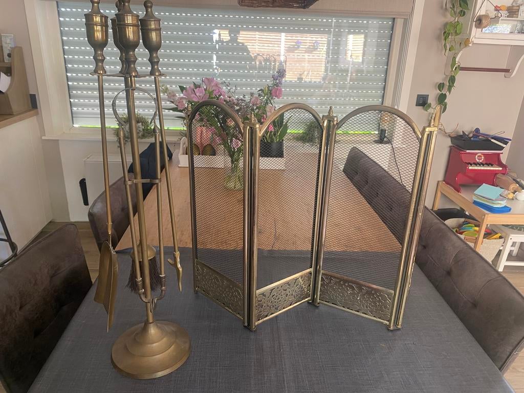 Haard set, Huis en Inrichting, Haarden, Ophalen, Gebruikt