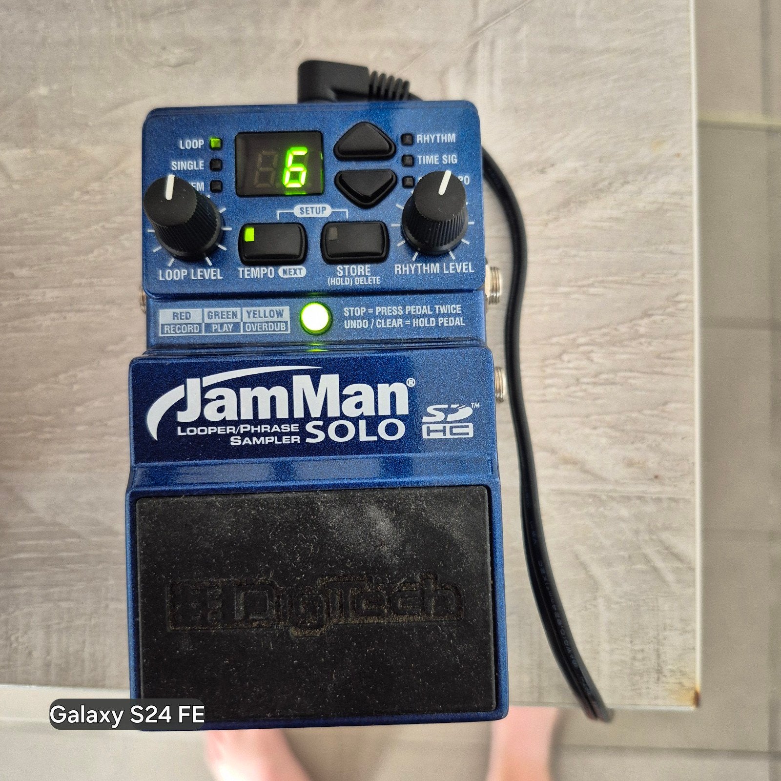 Exécutez JamMan en solo de Digitech., Enlèvement ou Envoi, Comme neuf, Delay ou Écho