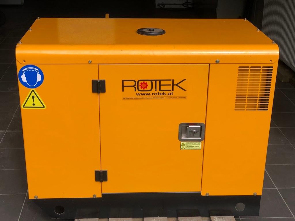 Stroomgroep  Diesel, Ophalen, Dieselolie, Geluidgedempt, Nieuw