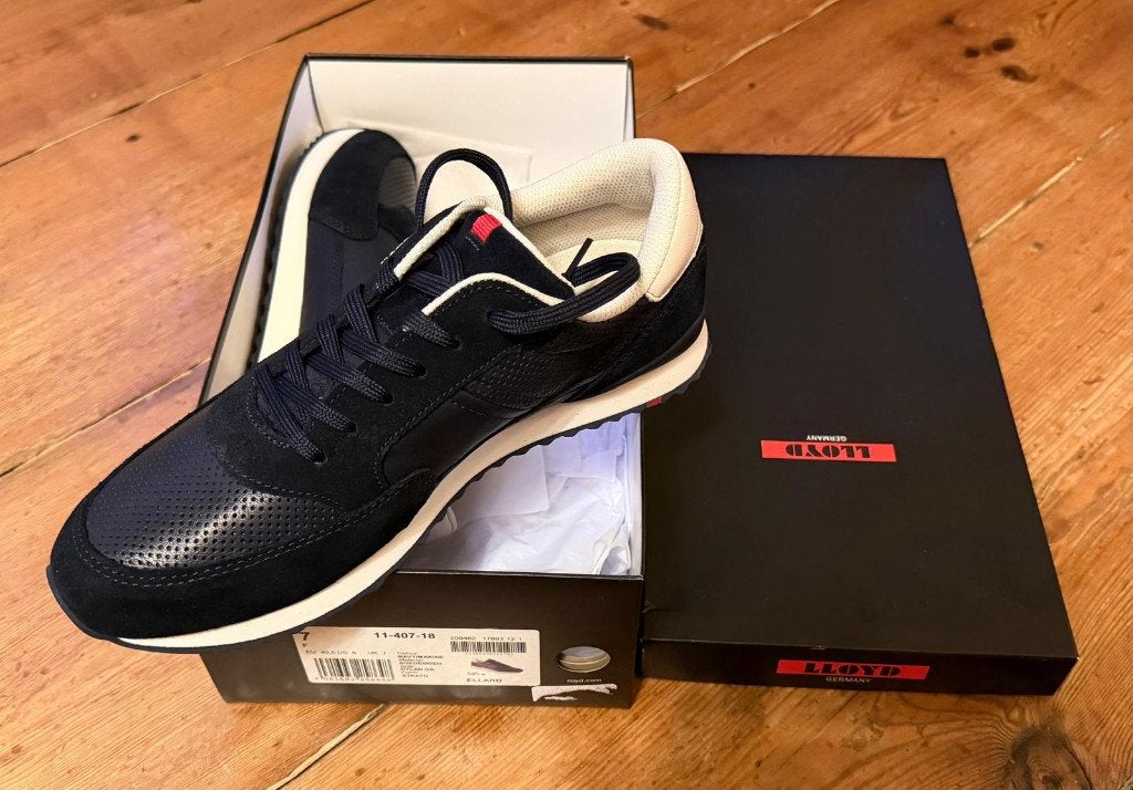 Sneaker casual chic LLOYD ELLARD, coloris Navy/Marine NEUVE, Vêtements | Hommes, Chaussures, Enlèvement, Neuf, Bleu, Baskets