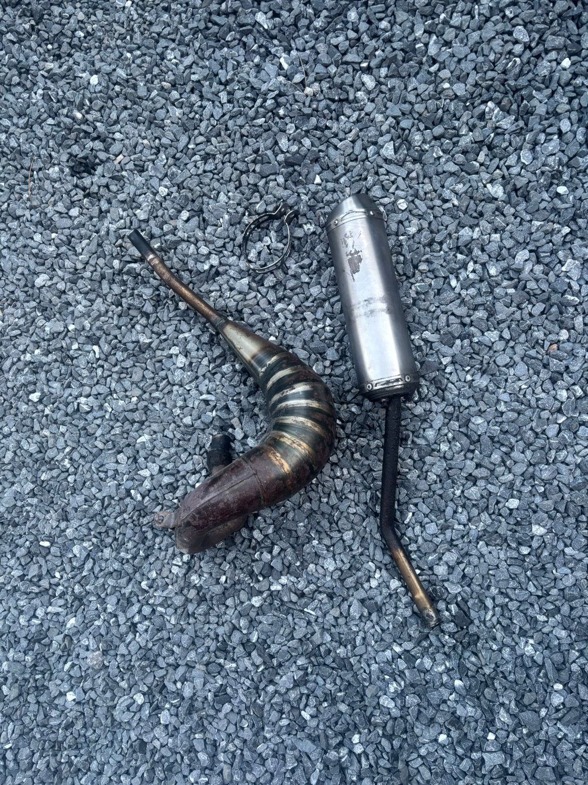 Pot d’échappement 50/70 arrow pour honda hm 50 et vent 50, Enlèvement ou Envoi