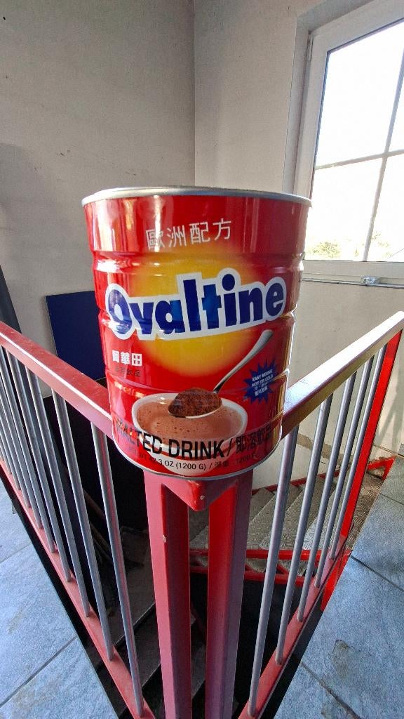 Boite acier Ovomaltine (ovaltine), Ophalen, Zo goed als nieuw