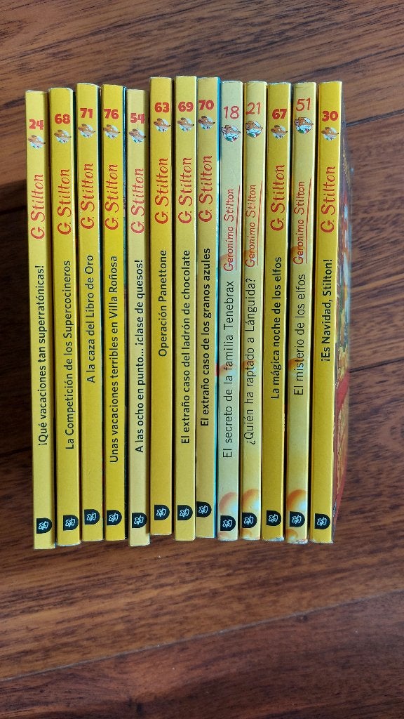 Boeken Geronimo Stilton in het spaans, Ophalen of Verzenden, Zo goed als nieuw, Geronimo Stilton