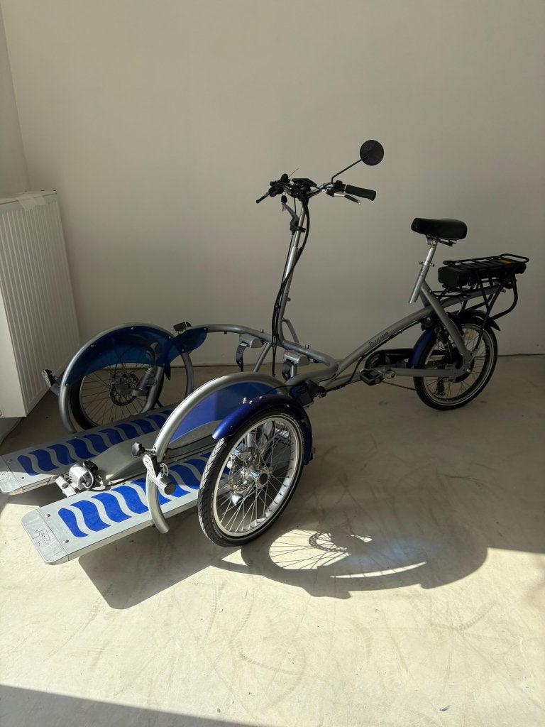 vélo pour fauteuil roulant velo plus van raam bafang support, Enlèvement, Comme neuf, Veloplus van raam