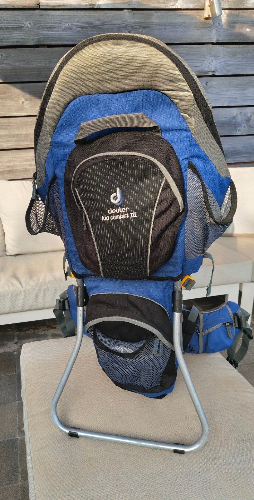 Deuter comfort kid 3, Kinderen en Baby's, Ophalen, Zo goed als nieuw, Rug