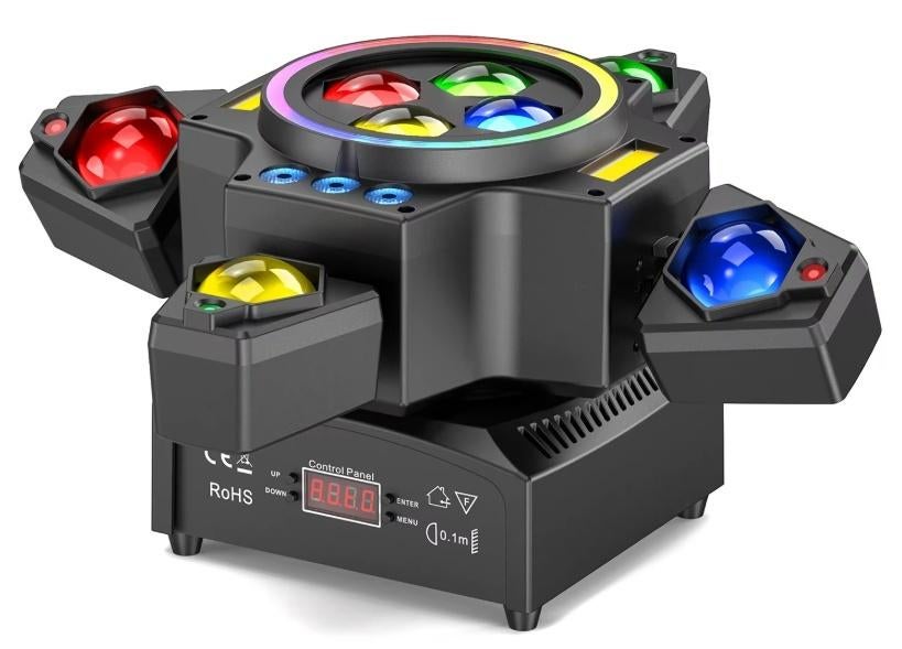 Lampe frontale mobile RGBW 4 en 1 SUPERPROMO 320 W, Enlèvement ou Envoi, Neuf, Lumières, Couleur