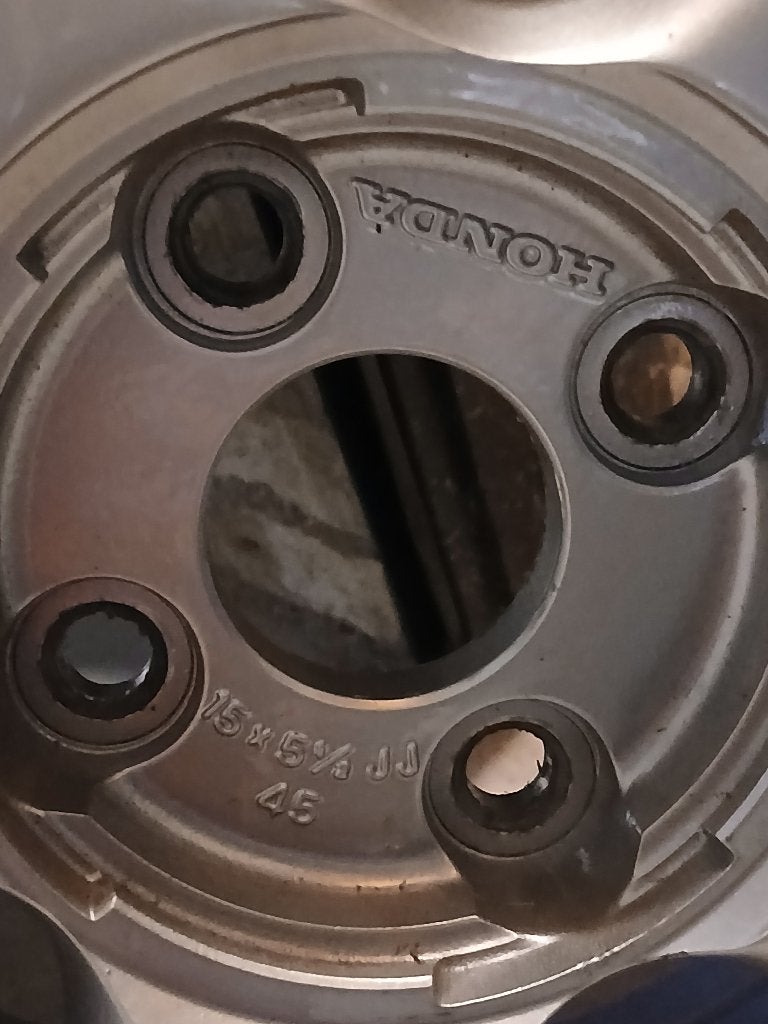 Jantes Honda Fat Fives OEM, Autos : Pièces & Accessoires, Neuf, 15 pouces, Pneus été, Enlèvement