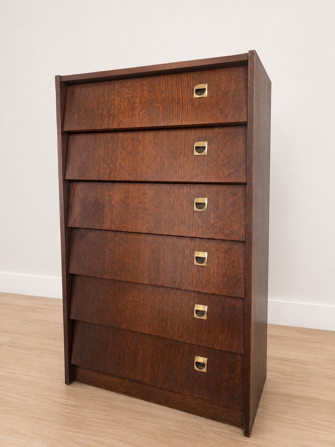 Vintage schoenenkast / ladekast, Ophalen