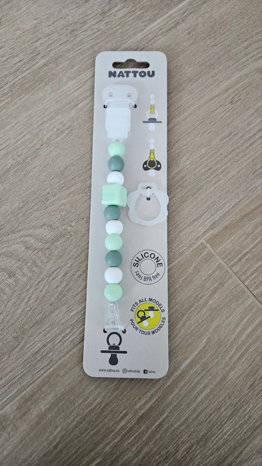 Fopspeenhouder Nattou, Kinderen en Baby's, Ophalen