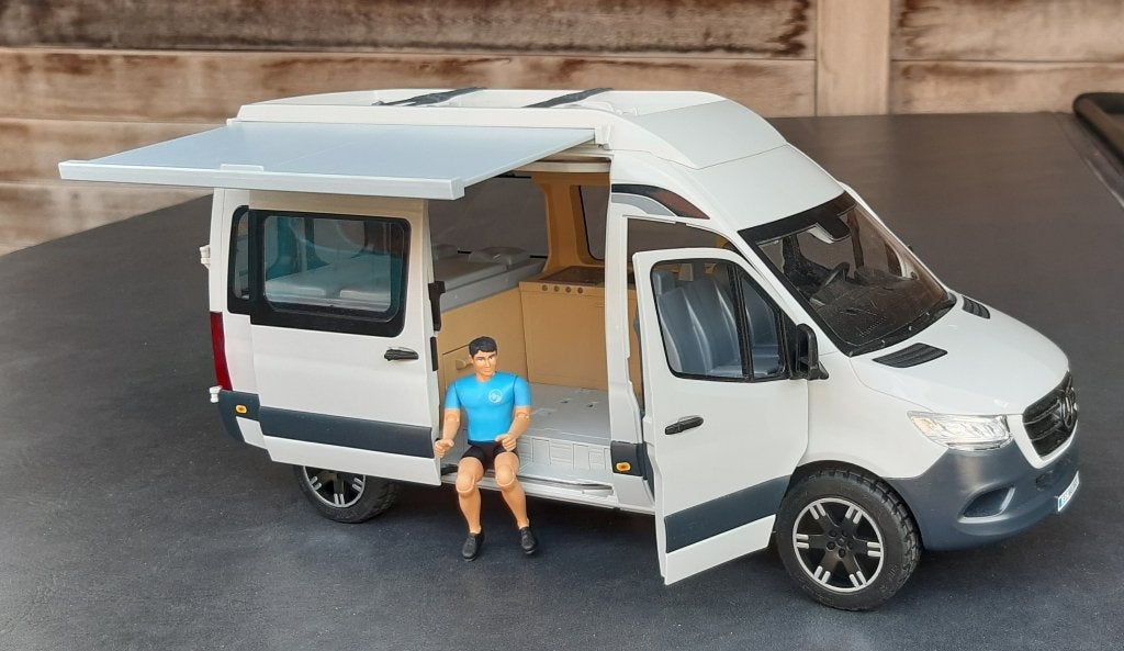 Bruder 02672 Camper Mercedes Benz Sprinter, Ophalen, Zo goed als nieuw