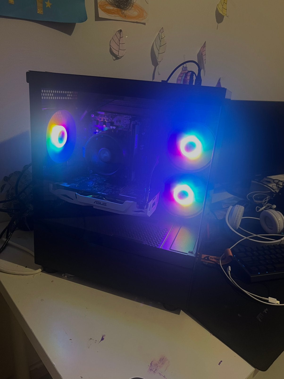 Gaiming pc + gaiming monitor, Computers en Software, Desktop Pc's, Ophalen, Met monitor, Zo goed als nieuw, Gaming