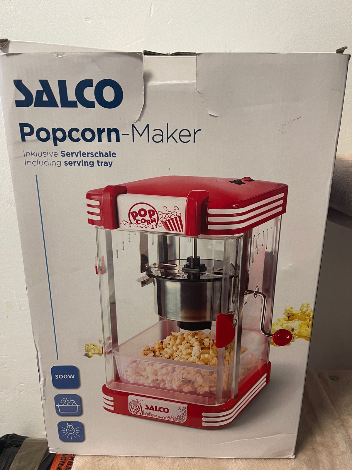 Popcornmachine Nieuw in Doos, Ophalen, Nieuw, Rood