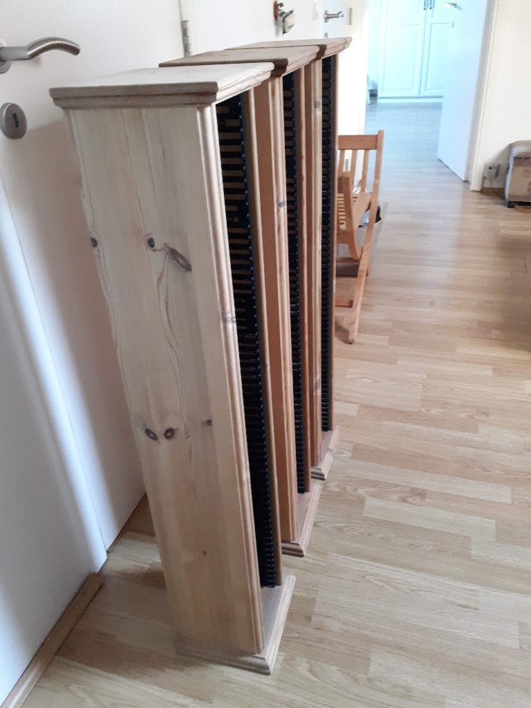 Houten cd-houder, Ophalen, Gebruikt, 25 tot 75 discs, Cd's