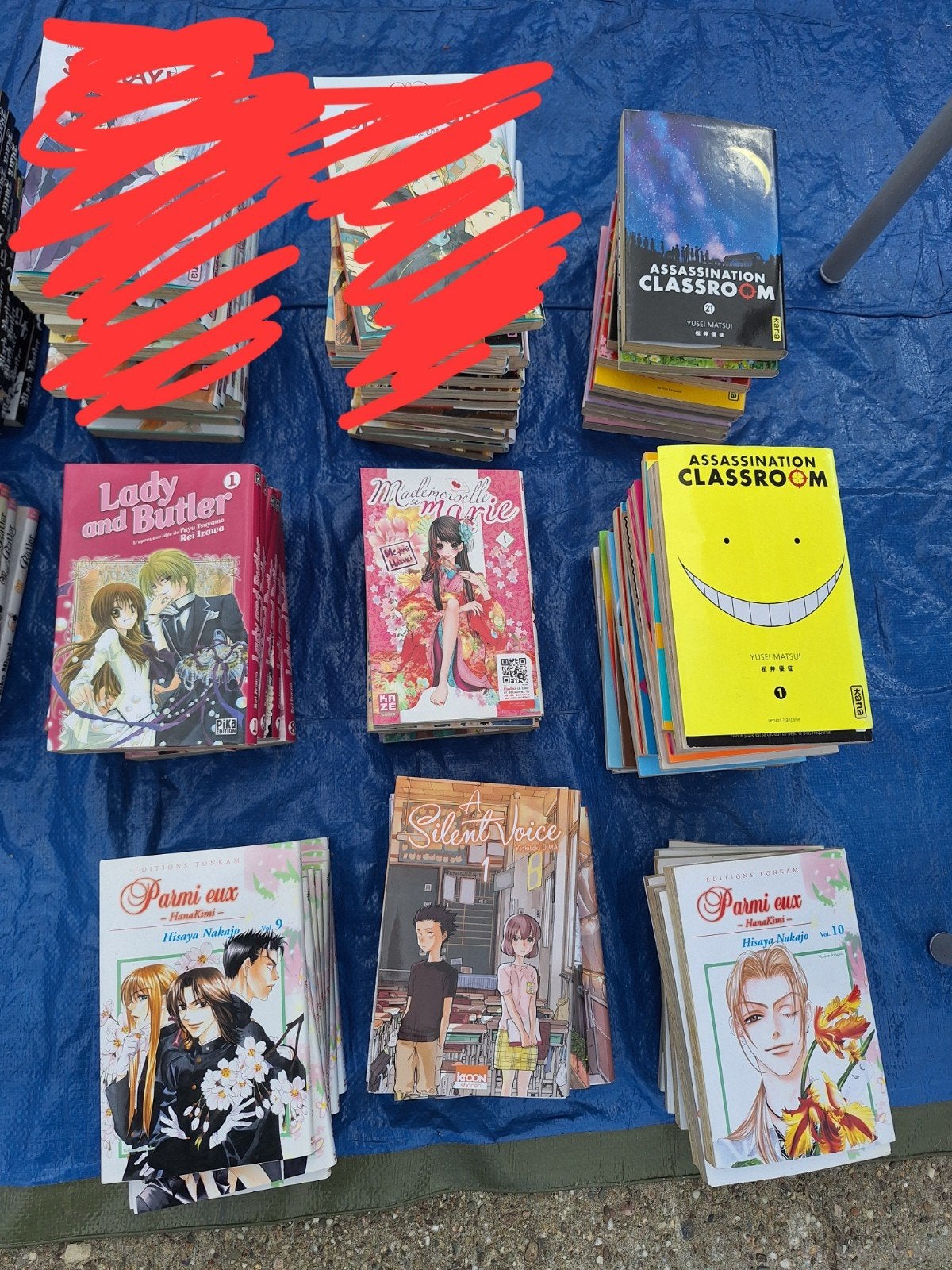 Mélange de mangas #1, Série complète ou Série, Enlèvement ou Envoi, Comme neuf, Japon (Manga)