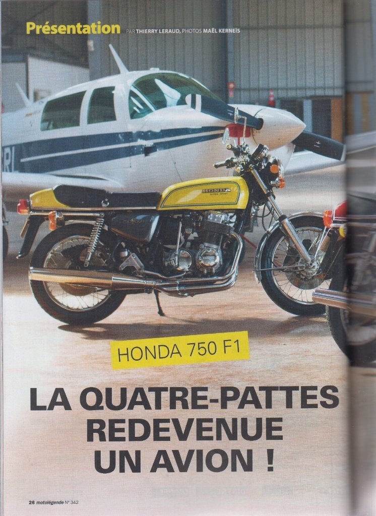 Moto Honda 750 F1 collection, Verzenden, Gelezen