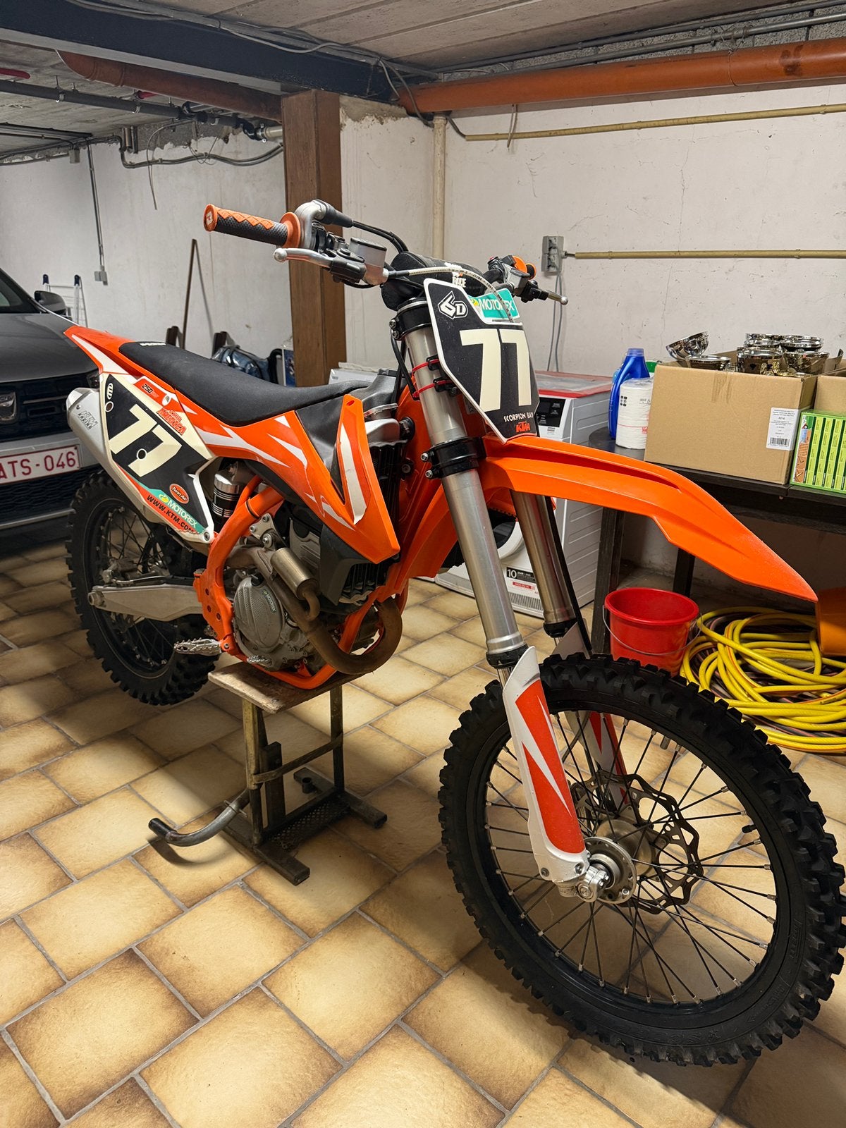 KTM 250 SXF 2018, Fietsen en Brommers, Ophalen, Zo goed als nieuw
