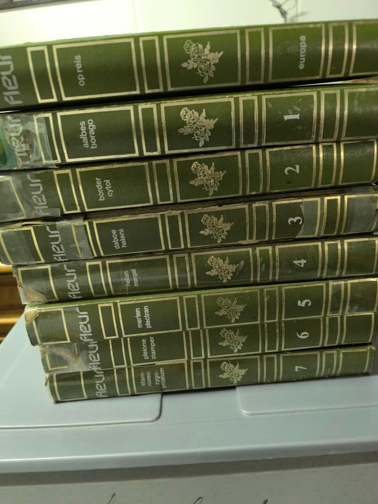 Fleur encyclopedie, Boeken, Ophalen