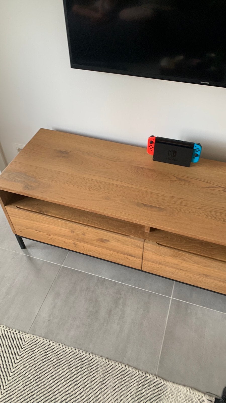 Tv meubel ethnicraft, Moins de 100 cm, 100 à 150 cm, Enlèvement, Utilisé