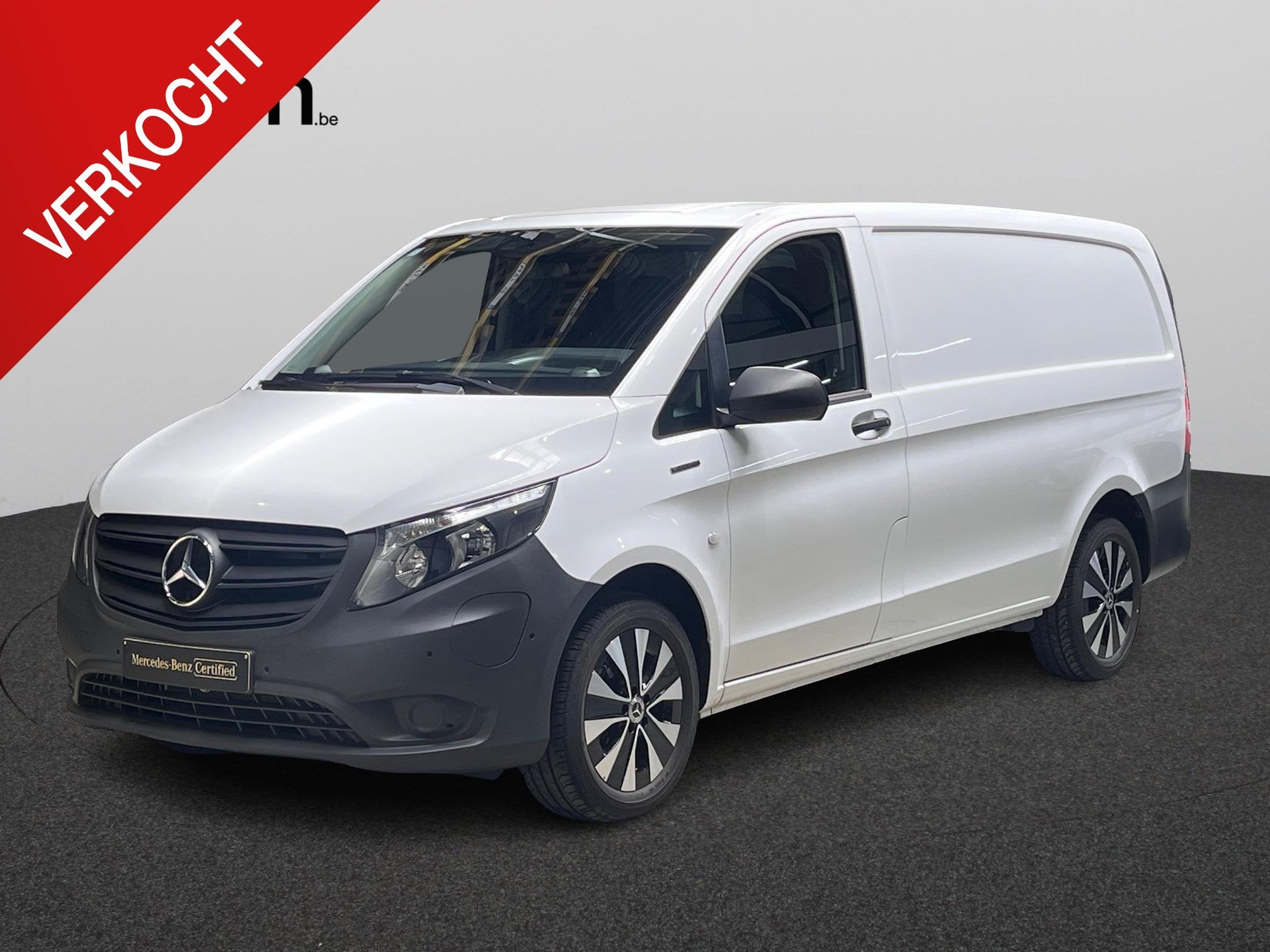 Mercedes-Benz eVito L2 66kWh, Auto's, Bestelwagens en Lichte vracht, 4 deurs, Stof, Gebruikt, Zwart