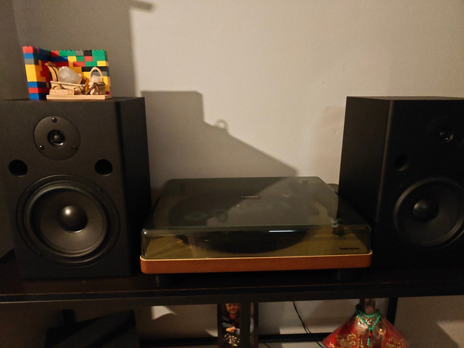 lp speler lenco plus speakers, Ophalen