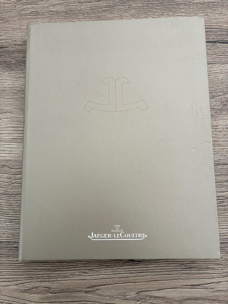JAEGER LE COULTRE, Boeken, Catalogussen en Folders, Ophalen of Verzenden, Zo goed als nieuw, Catalogus