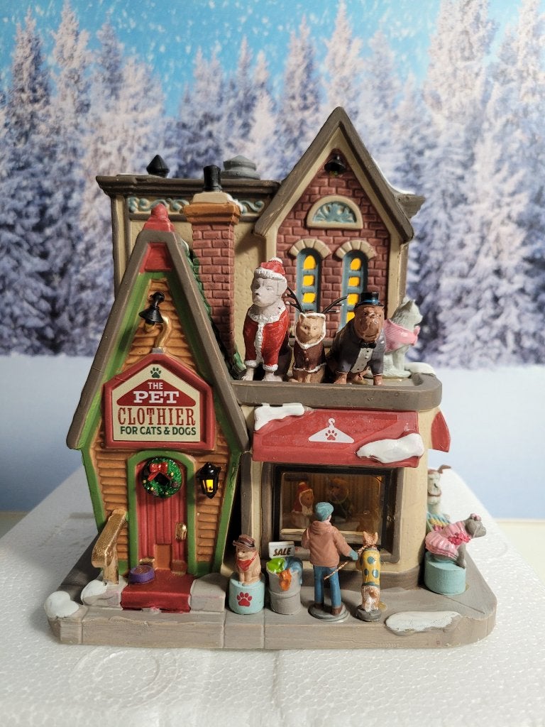 Lemax “The pet clothier”, Ophalen of Verzenden, Nieuw