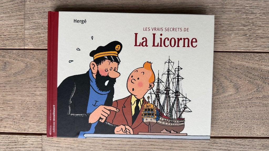 TINTIN les vrais secrets de la Licorne, Enlèvement ou Envoi, Comme neuf