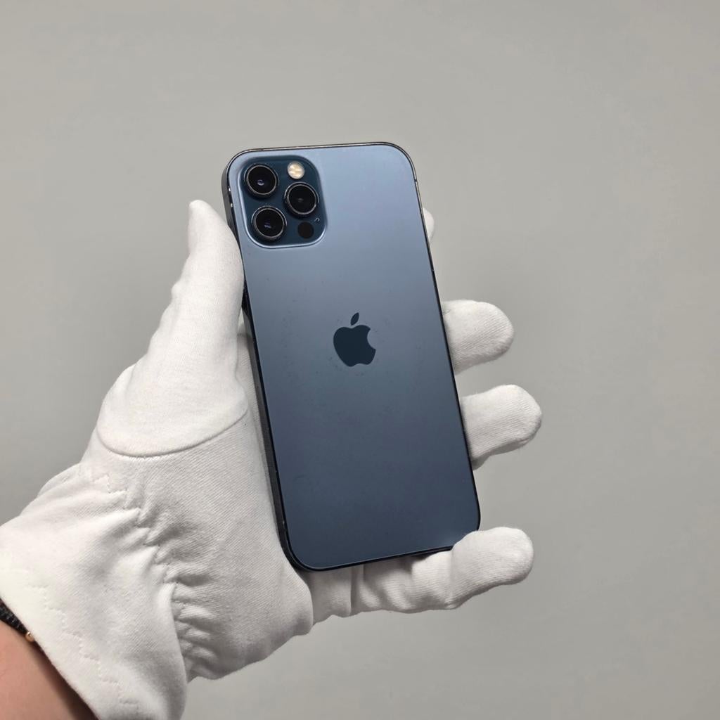 IPHONE 12 PRO 5G 256GB PACIFIC BLUE, Telecommunicatie, Ophalen, IPhone 12, Blauw