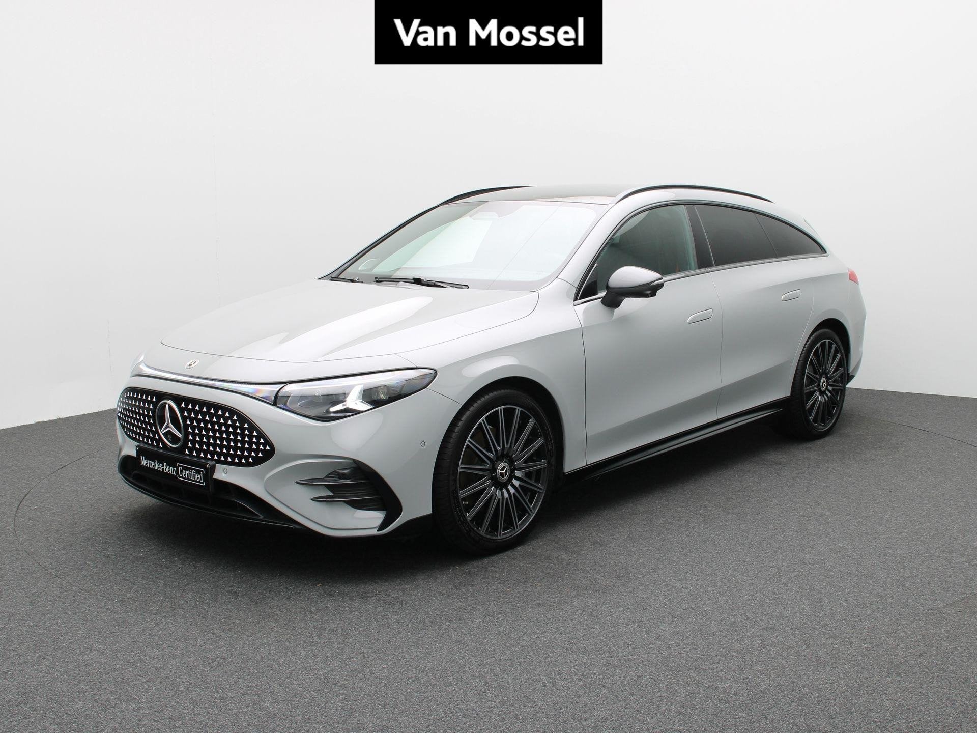 Mercedes-Benz CLA Shooting Brake 350 4MATIC AMG Line + LEDER, Auto's, Automaat, Stof, 354 pk, 2155 kg