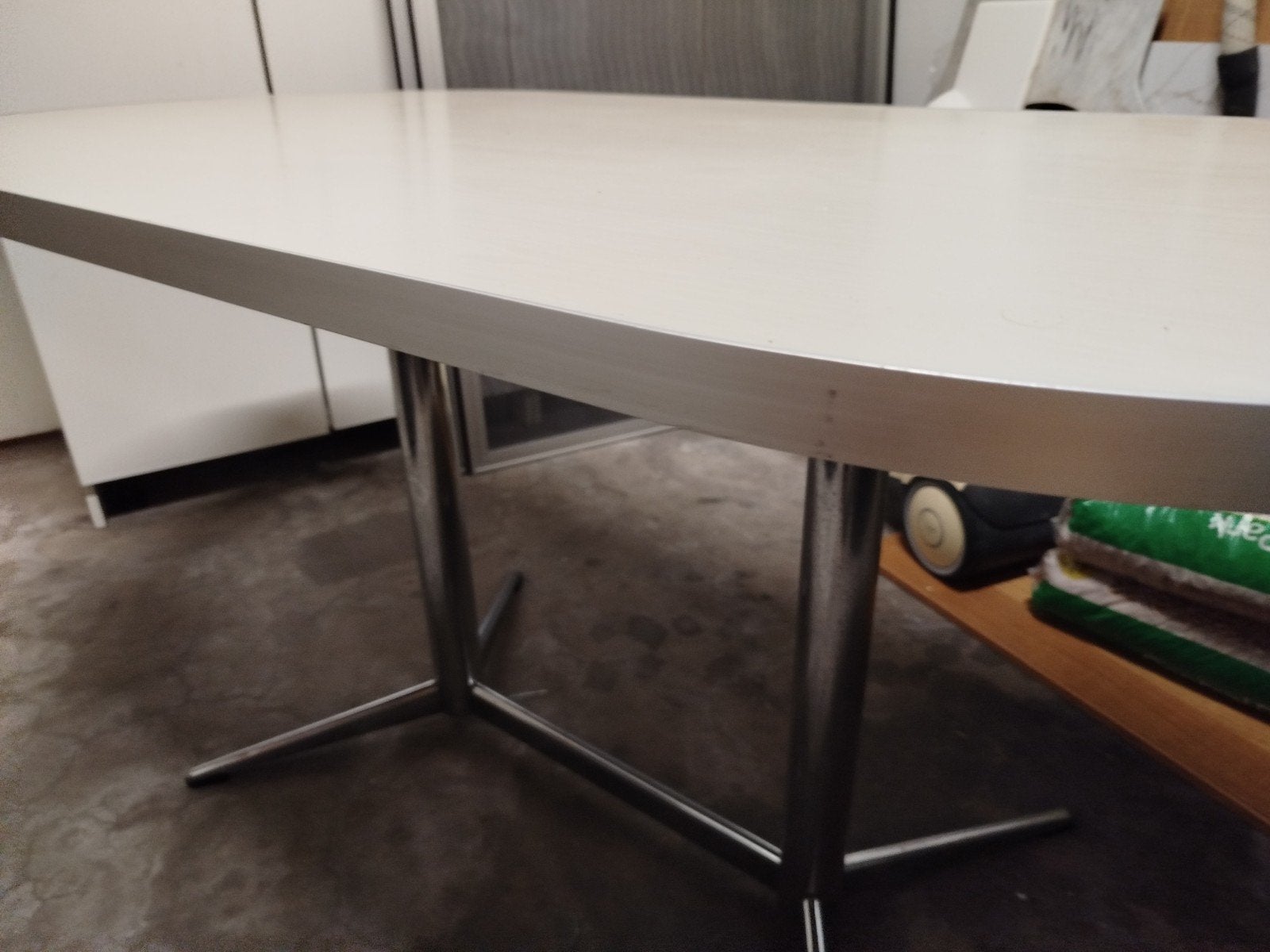 Retro eettafel., Ophalen, Gebruikt, 50 tot 100 cm, 150 tot 200 cm