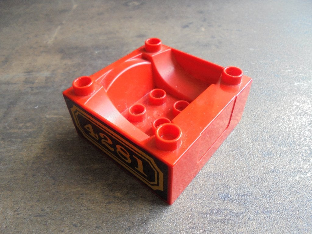 Lego Duplo Train Cab or Tender Base (zie foto's) 2, Enlèvement ou Envoi, Utilisé, Briques en vrac, Duplo