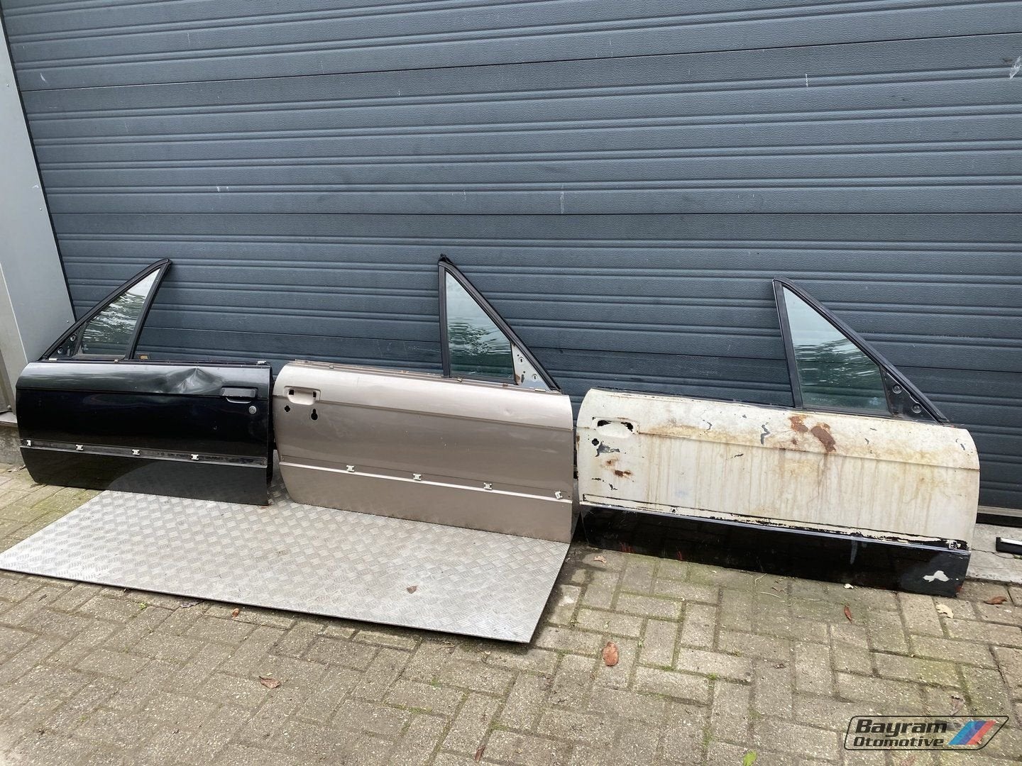 Bmw e30 cabrio deur links rechts met werk portier 3-serie, Auto-onderdelen, Ophalen, Gebruikt, -, Deur