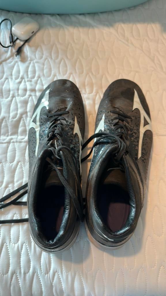 Baseballschoenen mizuno 43, Sport en Fitness, Honkbal en Softbal, Ophalen, Gebruikt, Honkbal, Schoenen