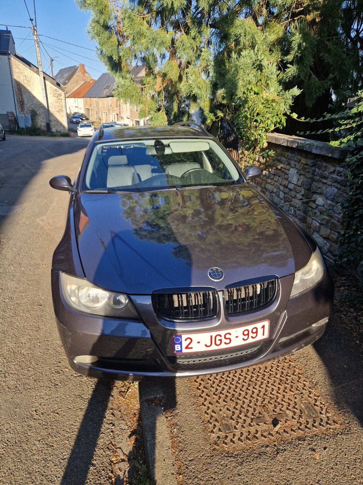 BMW 318d E91 (2006) Moteur M47, Euro 5, Zwart, Overige kleuren, Navigatiesysteem